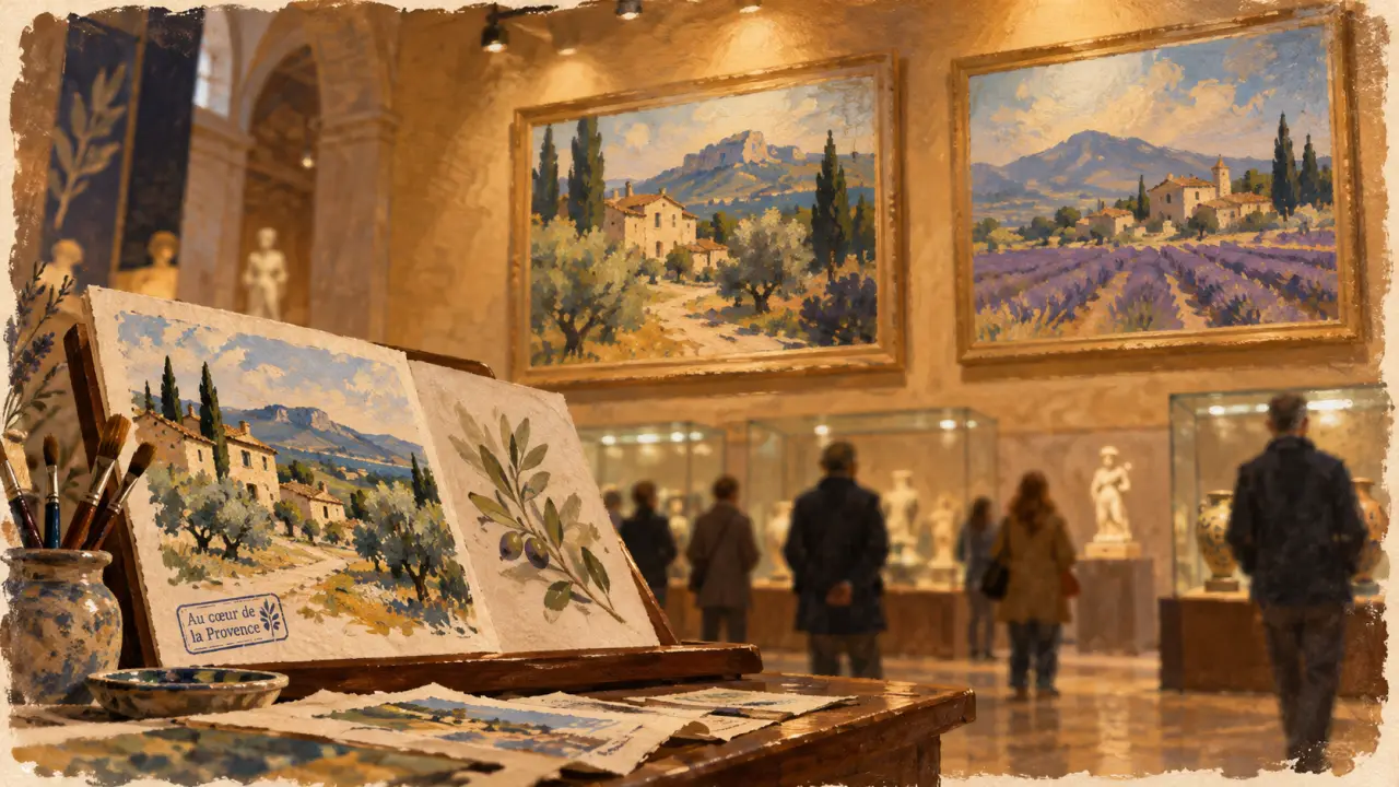 60 œuvres sur les paysages provençaux au musée Regards de Provence