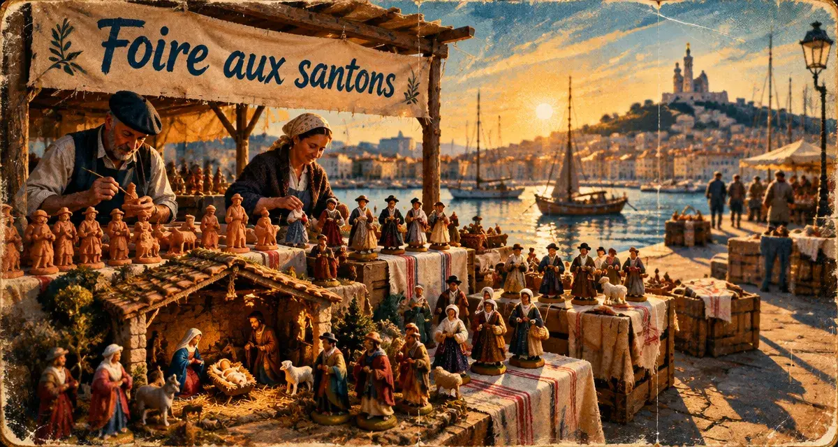 La Foire aux santons revient sur le Vieux-Port du 14 novembre au 3 janvier