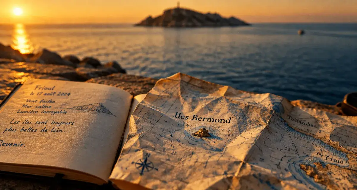 Les îles Bermond, une micro-nation virtuelle au large du Frioul