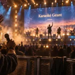 Le Karaoké Géant Maritima a animé la Foire de Marseille samedi soir