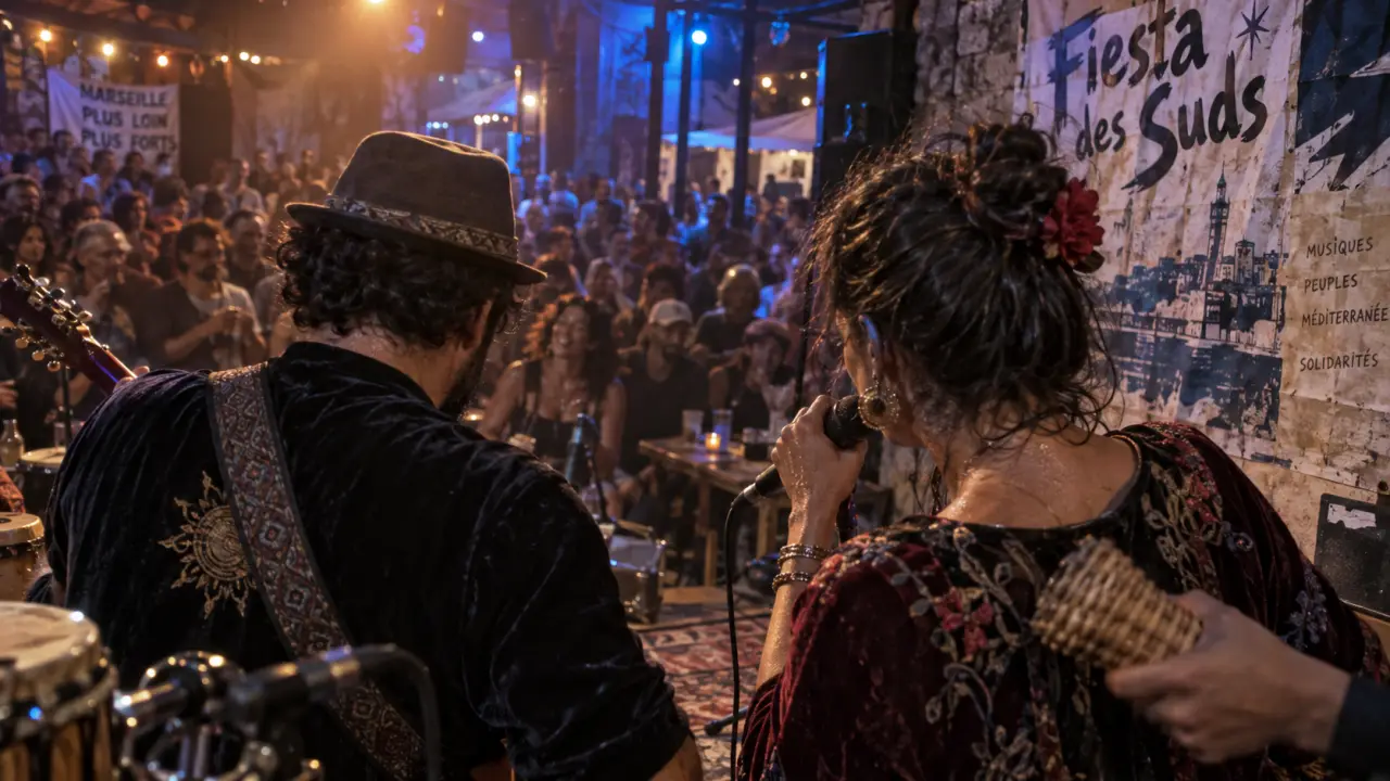 Ladaniva a fait vibrer la Fiesta des Suds à Marseille