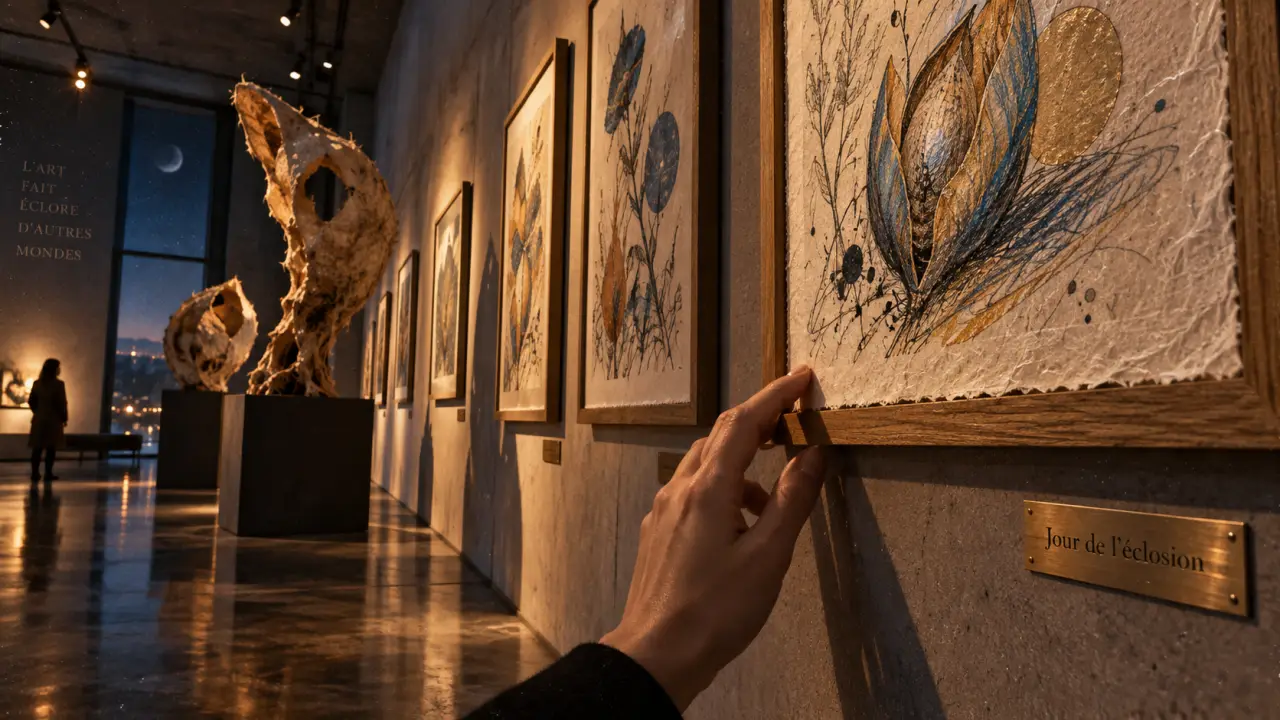 Lomnubil expose « Le jour de l’éclosion » à la galerie Diorama