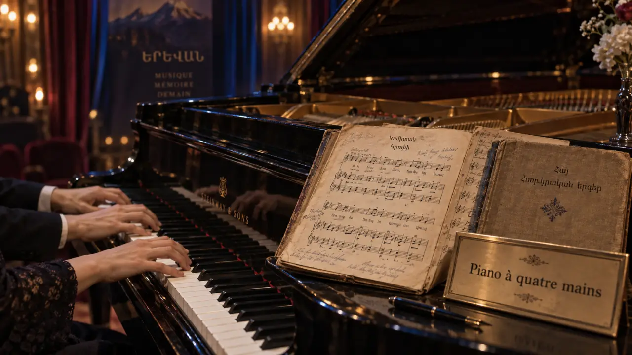 Les sœurs Andranian en concert de piano à quatre mains le 18 octobre